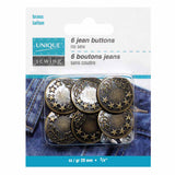 Bouton à jeans 20mm bronze