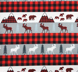 MICROFIBRE ORIGNAUX OURS CARROTÉS ROUGE