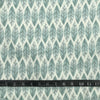 FLANELLETTE IMPRIMÉE FEUILLES BLEUES