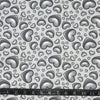 FLANELLETTE IMPRIMÉE COEURS GRIS