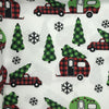 POLYESTER DÉCO ET NAPPE NOËL CAMPING