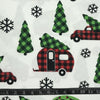 POLYESTER DÉCO ET NAPPE NOËL CAMPING