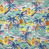 TISSU EXTÉRIEUR PALMIERS VINTAGE