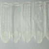 DENTELLE VALANCE IVOIRE FLEURS (RIDEAU)