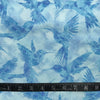 COTON IMPRIMÉ COLIBRIS BLEUS