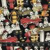 COTON IMPRIMÉ POMPIERS DALMATIENS