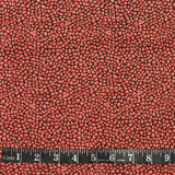 COTON IMPRIMÉ GEO ROUGE