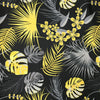 POLYESTER DÉCO ET NAPPE FEUILLES JAUNES