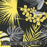 POLYESTER DÉCO ET NAPPE FEUILLES JAUNES