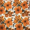 POLYESTER DÉCO ET NAPPE FLEURS OANGÉES