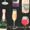 POLYESTER DÉCO ET NAPPE VERRES DE VIN