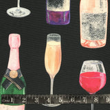 POLYESTER DÉCO ET NAPPE VERRES DE VIN