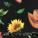 POLYESTER DÉCO NAPPE COWBOY ET TOURNESOL