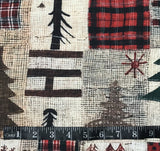 POLYESTER DÉCO NAPPE NOEL DE JUTTE