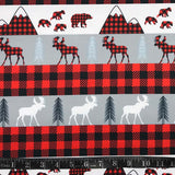 MICROFIBRE ORIGNAUX OURS CARROTÉS ROUGE