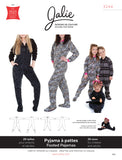 3244 patron Jalie pyjama à pattes une pièce