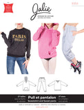 3355 patron Jalie chandail, hoodie et pantalon