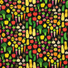 COTON IMPRIMÉ BONHOMMES LÉGUMES