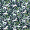 COTON IMPRIMÉ LICORNES FLEURIES