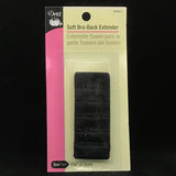 Extension à soutien gorge 1 1/4'' deux agrafes noir