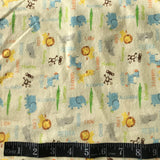 FLANELLETTE IMPRIMÉE PETITS ANIMAUX