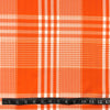 TISSU À NAPPE - CARROTÉ ORANGE ET BLANC