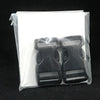Attache pour sac à dos en plastique noir qui clip 3/4''