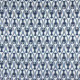COTON IMPRIMÉ CRABES BLEUS