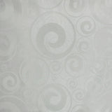 TISSU À NAPPE - IVOIRE À MOTIFS SPIRALES
