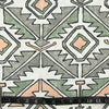 CANVAS IMPRIMÉ FORMES GÉOMÉTRIQUES GRIS ET CORAIL