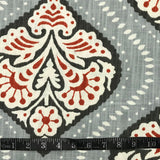 CANVAS MOTIFS ABSTRAITS ORANGE ET GRIS