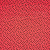 COTON IMPRIMÉ FOURMIES SUR FOND ROUGE