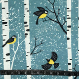 POLYESTER DÉCO ET NAPPE OISEAUX