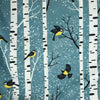 POLYESTER DÉCO ET NAPPE OISEAUX