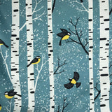 POLYESTER DÉCO ET NAPPE OISEAUX