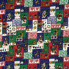 FLANELLETTE IMPRIMÉE NOËL ANTIQUE