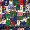 FLANELLETTE IMPRIMÉE NOËL ANTIQUE