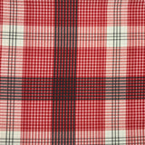 POLYESTER DÉCO ET NAPPE CARROT ROUGE, NOIR ET BLANC