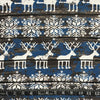 POLYESTER DÉCO ET NAPPE REINE BLEU ET BRUN