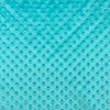 MINKY DOT TURQUOISE