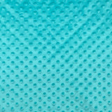 MINKY DOT TURQUOISE