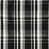 NYLON MINCE IMPERMÉABLE À CARREAUX NOIRS ET BLANCS