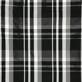 NYLON MINCE IMPERMÉABLE À CARREAUX NOIRS ET BLANCS