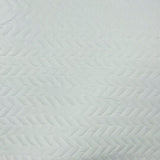 DOUBLURE PIQUÉE BLANCHE À COURTE POINTE