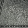 TRICOT DE POLYESTER IMPRIMÉ FLEUR ARGENT