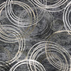 TISSU RECOUVREMENT - CHARCOAL AVEC ROND