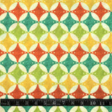 TISSU EXTÉRIEUR FORMES GÉOMETRIQUES MULTICOLORES