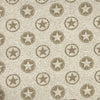 TRICOT FRANCAIS COTON IMPRIMÉ ÉTOILES FOND BEIGE