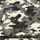 TRICOT POLYESTER IMPRIMÉ ARMÉE GRIS DPB