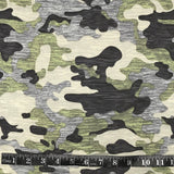 TRICOT POLYESTER IMPRIMÉ ARMÉE VERT DPB